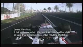 HamiltonTrulli Melbourne 2009 Onboard [upl. by Eninnaj]