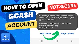 GCash Our system detected that your device is not secure Ref04 Ref05 Ref06  PROBLEM SOLVED [upl. by Edelman]