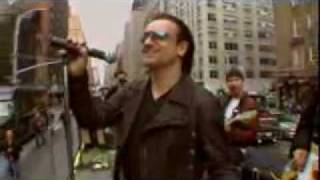 U2 Surprise Concert NEW YORKflv [upl. by Meehahs844]