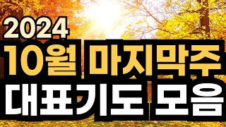 주일 대표기도문ㅣ2024년 10월 주일예배기도 모음ㅣ10월 4주 대표기도문 모음ㅣ대표기도가 어려운분들을 위한 기도예시문ㅣ10월 넷째주 마지막주 주일 예배 대표기도 [upl. by Naasar220]