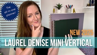 NEW Laurel Denise 2025 Mini Vertical Weekly Planner [upl. by Albarran]