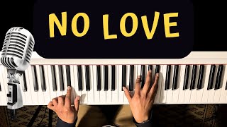 PIANO FACILE  NINHO avec Ayra Starr  NO LOVE [upl. by Roldan313]