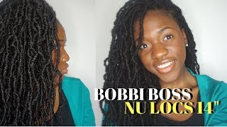 BOBBI BOSS NU LOCS 14quot  Most Realistic Faux Locs  LocoBeauty [upl. by Jarrad]