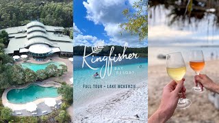 Kingfisher Bay Resort Kgari Fraser Island  Full Resort Tour  Lake McKenzie [upl. by Rexana32]