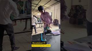 Machine Handling Skills in Fitter Practical Exams 👌😱ytshorts youtubeshorts [upl. by Sky]