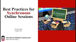 Best Practices for Synchronous Online Sessions [upl. by Idham632]