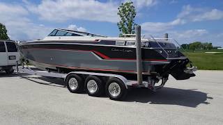 1984 Chris Craft Stinger walk around Ebay no reserve auction [upl. by Terza]