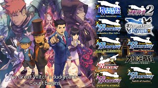 Outdated Ace Attorney All Court BeginsTrial Themes 2016 [upl. by Gmur961]