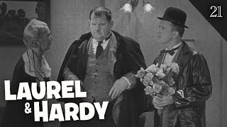 quotGoing ByeByequot  Laurel amp Hardy Show  FULL EPISODE  1934  Slapstick [upl. by Ecnadnak]