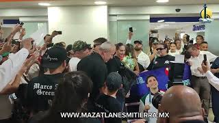 El medallista olímpico Marco Verde llega a Mazatlán [upl. by Owen901]