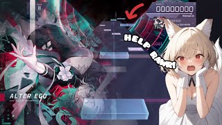 【Arcaea】Kiruna is trying to play Alter Ego but gets trembled【Alter Ego  ETR 11】 [upl. by Bullis674]