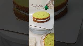 Flavour series Pistachio cake cake homebakers trending baking shorts pistacake pistachiocake [upl. by Rooney805]