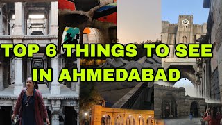 AHMEDABAD City Tour in 1 day  Complete guide  Tourist places Hindi  travelvlogvideofood [upl. by Rimisac]