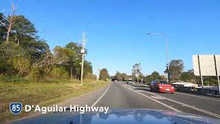 Driving in the Moreton Bay Region  DAguilar to Caboolture [upl. by Inwat]