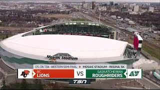 Saskatchewan Roughriders vs BC Lions 2024 Western SemiFinal Full Game [upl. by Wootten]