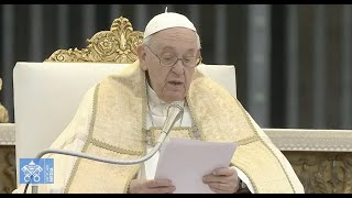 Pope Francis full homily at Mass of beatification of John Paul I  Sep 4 2022 [upl. by Byler]