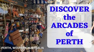 Perth ARCADES – UNIQUE amp OFFBEAT Shopping EXPERIENCE – Western Australia [upl. by Matthews]