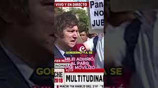 NO RESISTE ARCHIVO milei mileipresidente paro parodetransporte trabajadores cuneo cronica [upl. by Abott]