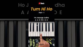 Tum Hi Ho  Part 1  Easy Piano Tutorial [upl. by Sitelc]