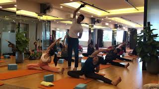 30 Minutes Hatha Yoga Intermediate Yoga  Master Praveen [upl. by Jutta284]