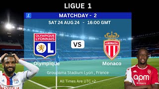 Ligue 1 Fixtures Today  Ligue 1 202425 Matchweek 2 Schedule [upl. by Fedirko]