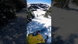 Afternoon line at Arapahoe Basin CO snow mountains [upl. by Akimat901]