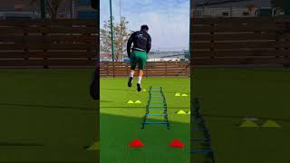 Football training ⚽ speed ⚡➕ explosion 🧨💥 football training sport футбол тренировка trening [upl. by Demetre]