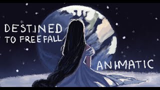 Destined to Freefall  Animatic art animator song animation animatic pretty space snippet [upl. by Gnort]