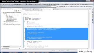 Hibernate Tutorial part 11  ManyToOne  OneToMany Mapping  Bidirectional [upl. by Murtha331]