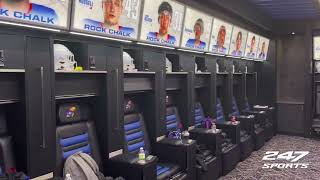 Inside the new Kansas football locker room and weight room [upl. by Trebleht]