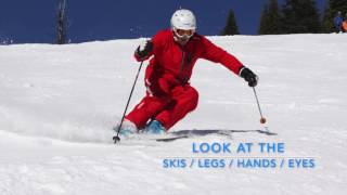 Ski Technique Demonstrations Short Film 7 mins [upl. by Ikik]