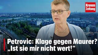 Petrovic Klage gegen Maurer „Ist sie mir nicht wert“  kronetv NACHGEFRAGT [upl. by Celie]