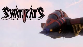 Swatkats 3d  Turbokat swatkats 3danimation fighterjet [upl. by Atiuqehs]