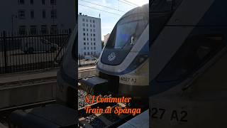 SJ Commuter Train at Spånga [upl. by Leak]