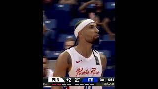 Jose Alvarado drops 29 pts on Italy GTA nba nbahighlights fiba olympics basketball gta [upl. by Knox701]