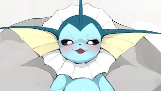 Vaporeon Breeding Comic Dub [upl. by Yebloc292]