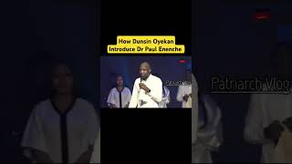 How Dunsin Oyekan Introduce Dr Paul Enenche  Upper Room Abuja [upl. by Celisse]