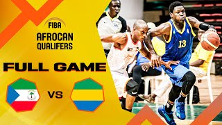 Equatorial Guinea v Gabon  Full Basketball Game  FIBA AfroCan 2023  Qualifiers [upl. by Pinette]