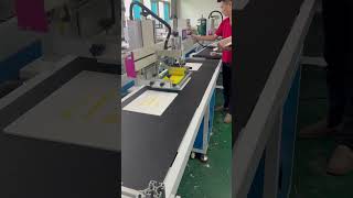 Handbag screen printing machine plastic packaging bag screen printing machine丝印机，移印机，丝网印刷机厂家直销 [upl. by Nam]