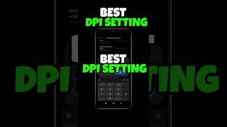 Secret DPI Setting 100 working 😱  best dpi for free fire 🥵  free fire dpi settings [upl. by Sokairyk584]