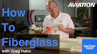 Fiberglassing Tutorial with Greg Hahn  Model Aviation magazine [upl. by Adnawot]