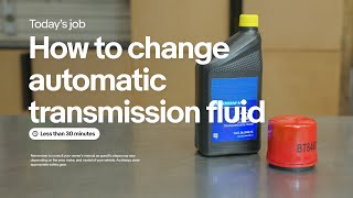 How to change automatic transmission fluid with eBay Motors [upl. by Jeraldine]