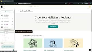 unarchive contacts in mailchimp [upl. by Anaic600]