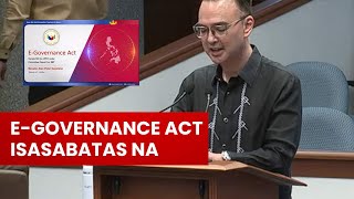 EGOVERNANCE ACT ISASABATAS NA egovernance [upl. by Kennett348]