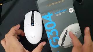 Yae Unbox Logitech G304  G305 White [upl. by Nosnaj]