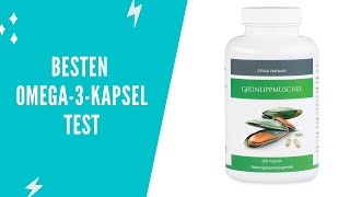 Die besten Omega 3 Kapsel Test 2022 [upl. by Kathlin]