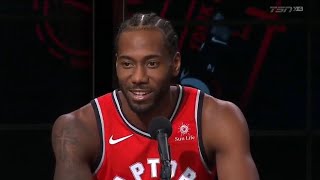 6 minutes of kawhi leonard accidentally being the funniest player in the NBA [upl. by Salocin333]