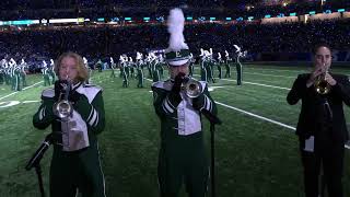 December 5 2024  EMU Marching Band at the Detroit Lions detroitlionsnfl Halftime Show [upl. by Soneson]