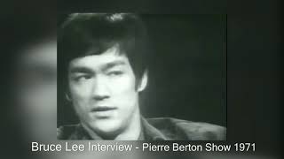 Bruce Lee Interview Pierre Berton Show 1971 [upl. by Eidaj]