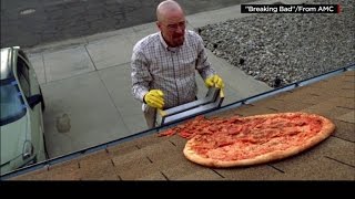 Breaking Bad fans bombard house with pizzas [upl. by Drobman]